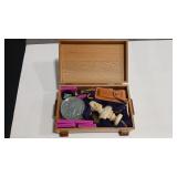 LEOPARDWOOD TREASURE BOX FOR GENTLEMEN