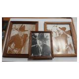 1940'S HOP A LONG CASSIDY FRAMED PROMOTIONAL
