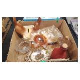 GLASS & POTTERY VTG ASSORTMENT