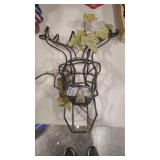 DECORATIVE METAL DEER HEAD