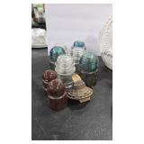 GLASS & CERAMIC VTG INSULATORS