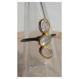 925 MOONSTONE COLOR RING