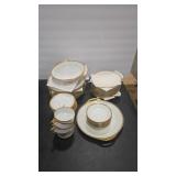 HAVILAND LIMOGES PARTIAL CHINA SET