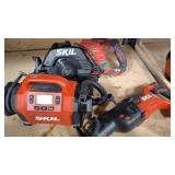 SKIL LITHIUM INFLATOR, CIRCULAR SAW, AND RECIP SAW