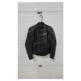 A STAR STELLA SIZE 14 MOTORCYCLE JACKET