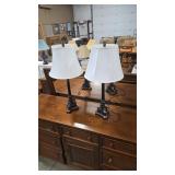 2 BUFFET LAMPS