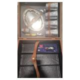 VINTAGE TRAV-L-BAR SET IN LEATHERETTE CASE