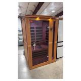 2 PERSON INFARED SAUNA 46.5' X 40' X 73'