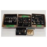 TIE TACS CUFF LINKS & BUCKLE ASSORTMENT