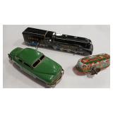 OCCUPIED JAPAN METAL CAR - MARX LUMAR TIN TRAIN