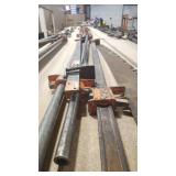 4 METAL BAR CLAMPS 4' LENGTH