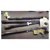 4 BLUE HOSE WAND ATTACHMENTS