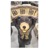 RESIN BEAR XMAS DECOR