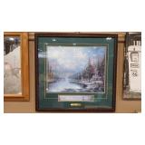 THOMAS KINKADE 'MOUNTAIN MAJESTY'