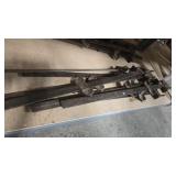 7 METAL BAR CLAMPS 4' LONG