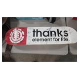 PENNY BOARD & SIGNED ELEMENT SKATE BOARD