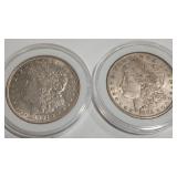 1884 O &1921  MORGANS