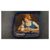 GRANT'S SCOTCH WHISKY VTG TRAY