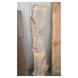 LIVE EDGE WOOD SLAB 82IN X 16IN X 3IN