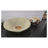 BETTY SELLY SIGN POTTERY & LASSO BOWL