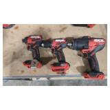 SKIL 20V LITHIUM IMPACT, DRIVER, AND IMPACT WRENCH