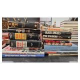 WAR & MILITARY VTG  REFERENCE & NOVELS