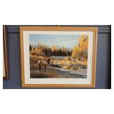 ELMER SPRUNGER 'SWAN ELK SCENE'