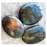 LABRADORITE POLISHED STONE 162G