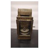 OSMEKA #1952 ANTQ GERMAN  RAILROAD SIGNAL LANTERN