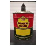 FARMERS UNION CENTRAL EXCHANGE 5 GAL FUEL CAN