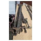 4 METAL BAR CLAMPS 4' LONG