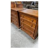 2 4 DRAWER ACCENT STANDS 28' X 16' X 30'