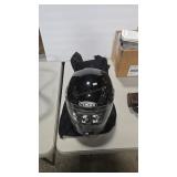 GMX MOTORCYLE HELMENT W/ 2 EXTRA VISORS