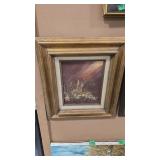LYLE  - ORIGINAL ACRYLIC ON CANVAS FRAMED ART