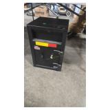 AMSEC LOCKING SAFE W/ KEY