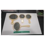 CELLULOID HAND MIRROR VTG ASSORTMENT