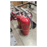 3 FIRE EXTINGUISHERS