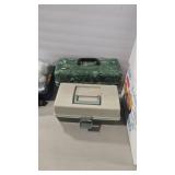 2 FISHING TACKLE BOXES