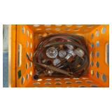 2 VICTOR TORCHES W/ HARRIS GAUGES AND HOSE