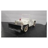 1960 TONKA JEEP  W/PLOW ATTACHMENT