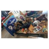CART OF UNCLAIMED ITEMS
