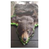 BLACK BEAR RUG 54' HEAD TO TAIL