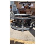 OUTDOOR METAL FIRE PIT RING