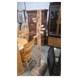 SPLIT LOG COAT RACK