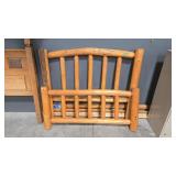 LOG 61' HEADBOARD FOOT BOARD RAILS
