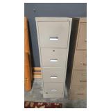 4 DRAWER METAL FILING CABINET