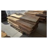 APPROX 20 BLUEPINE 2' WOOD SLABS 6' LENGTH