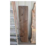 LIVE EDGE WOOD SLAB 7FT 6IN X 17IN X 4IN