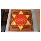 CHINESE CHECKERS / RUMMY GAME BOARD