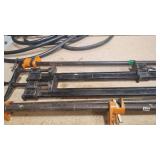 5 METAL BAR CLAMPS